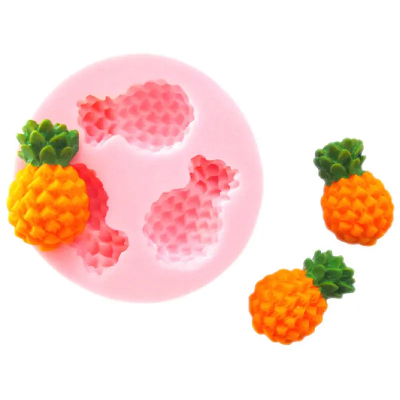 3D Фрукты Силиконовые формы для помадки торта шоколада украшения конфеты форма