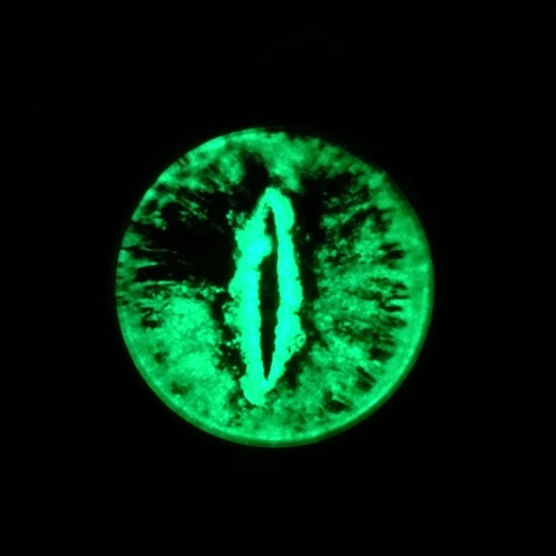 Винтажное ожерелье Sauron Eye светящиеся украшения, кулон от сглаза, ювелирное изделие, стеклянный кабошон, ожерелье, мужская и женская светящая... (art.: 79f685d45) - 79f685d45