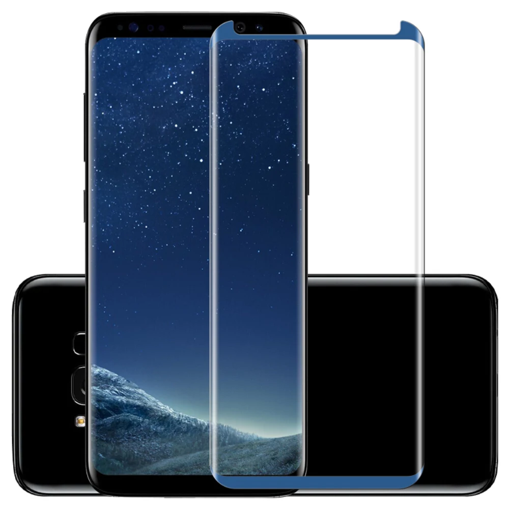 Защитное стекло закаленное 3D для Samsung Galaxy S8/9 Plus/Note8|Защитные стёкла и плёнки