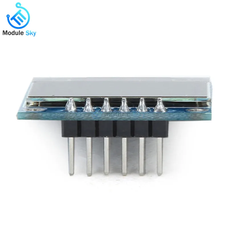 0 96 дюймовый 6Pin 12864 SPI IIC I2C OLED желтый синий/белый/синий ЖК дисплей модуль ''для