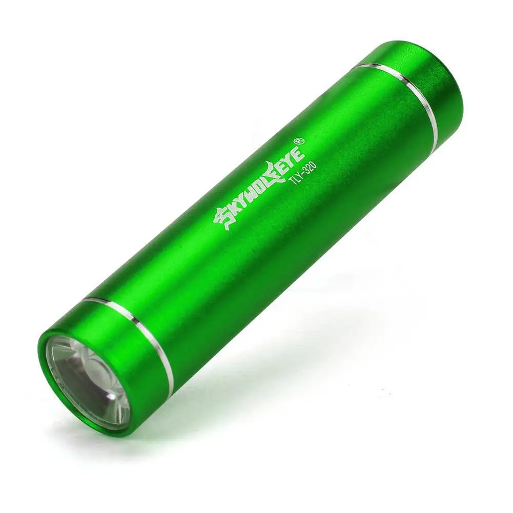 Ручной XPE LED 1AA фонарик 1200 Люмен Алюминиевый Портативный зеленый PML|flashlight rgb|torch