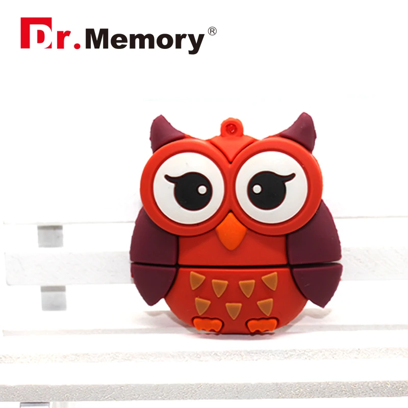 С рисунком Совы USB флеш накопитель 32 Гб мини милые Животные 4 ГБ 8 оперативной