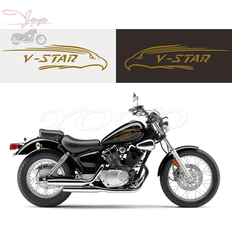 Наклейка Eagle для топливного бака наклейки Yamaha V-Star XV250 XVS650 XVS1300 XVS1100 VStar | Автомобили