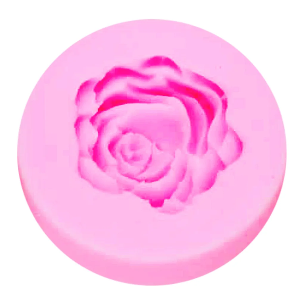 Форма для мыла 1 шт. силиконовая форма выпечки розы украшение дома 3D глина