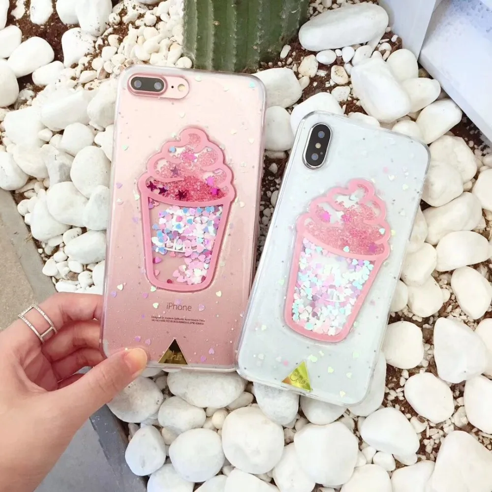 Для iPhone 8 plus роскошный блестящий яркий кекс мягкий ТПУ чехол для телефона для iPhone 6 7 6 S 7plus X XR XS MAX чехол для телефона