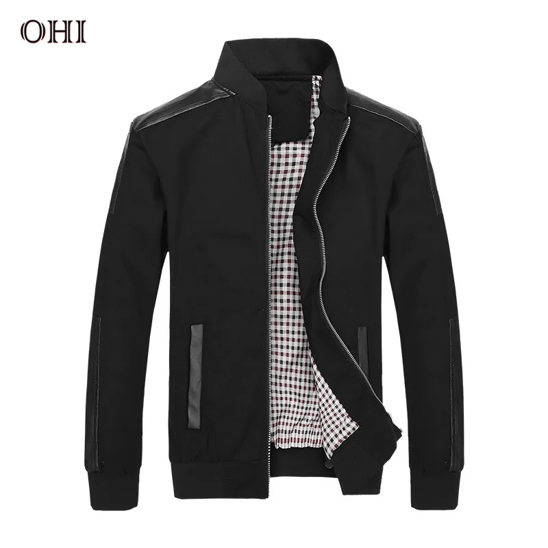ОИЗ Курточка бомбер Для мужчин Бизнес Повседневное хип-хоп мода Куртки мужской