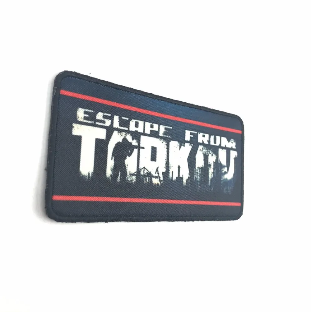 10 шт. спасение от тарков нашивка с принтом Тактический значок игра ткань повязки 9,5*5 см