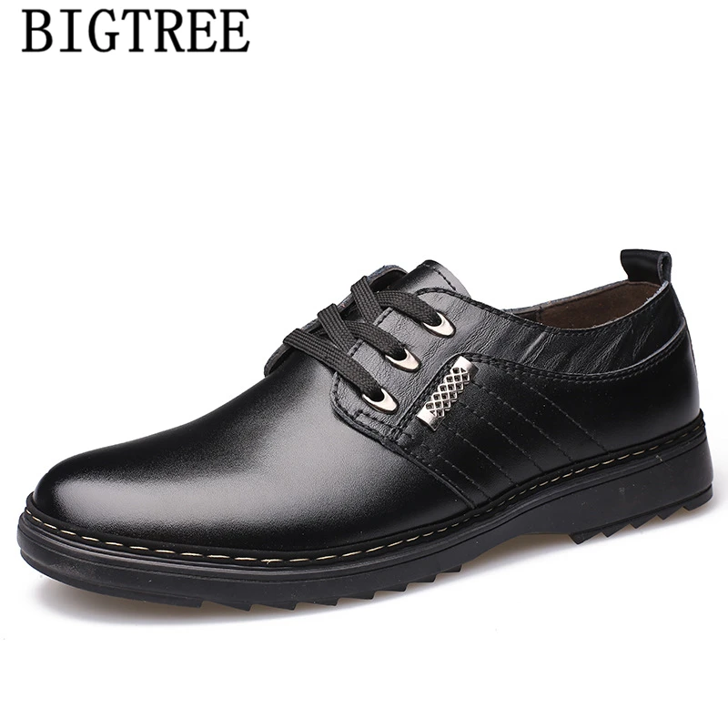 Мужская обувь из натуральной кожи брендовая мужская Повседневная Дизайнерская