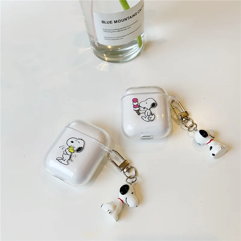 Беспроводной чехол для наушников с bluetooth для apple airpods, мягкий чехол, толстые наушники, гарнитура, зарядная коробка, брелок, кольцо 2