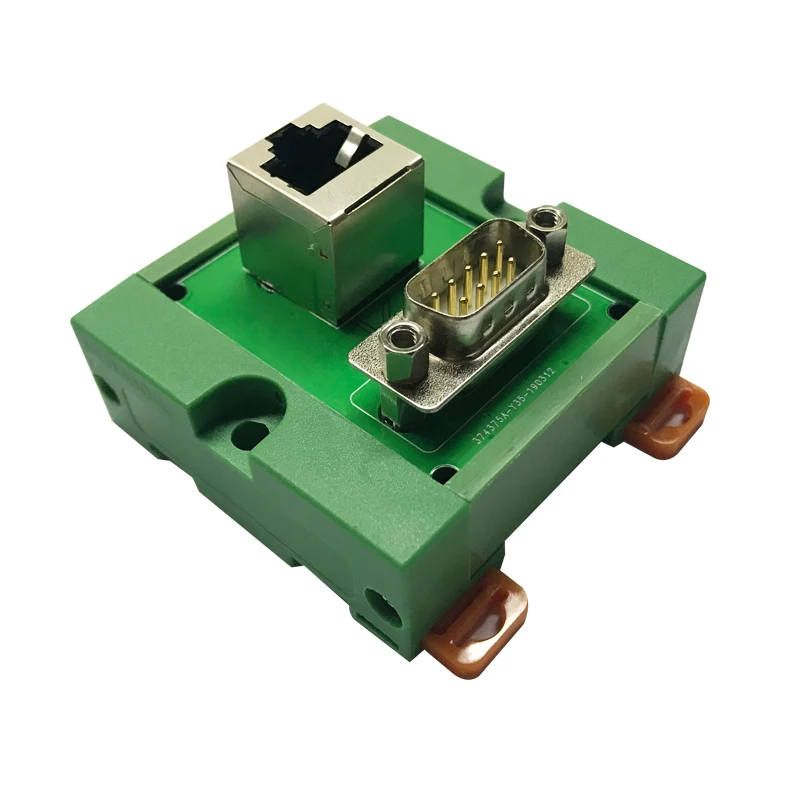 DB9 к RJ45 соединительный порт RS232 сетевому порту адаптер конвертер сетевой LAN папа DIN