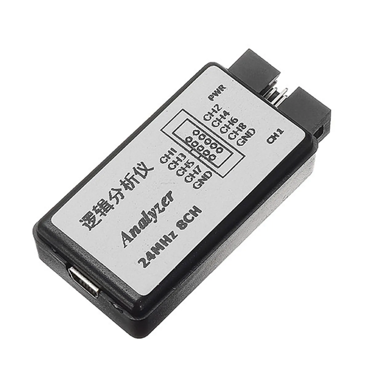 USB логический анализатор 24 МГц 8 каналов|Осциллографы| |