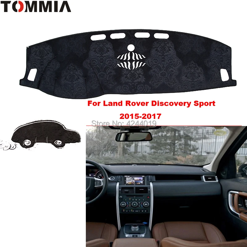 

TOMMIA Dashboard Cover Dash Mat for Car Sun Shade ANTI-UV Dash Pad Car Dashboard Mat For Land Rover Discovery Sport 2015-2017