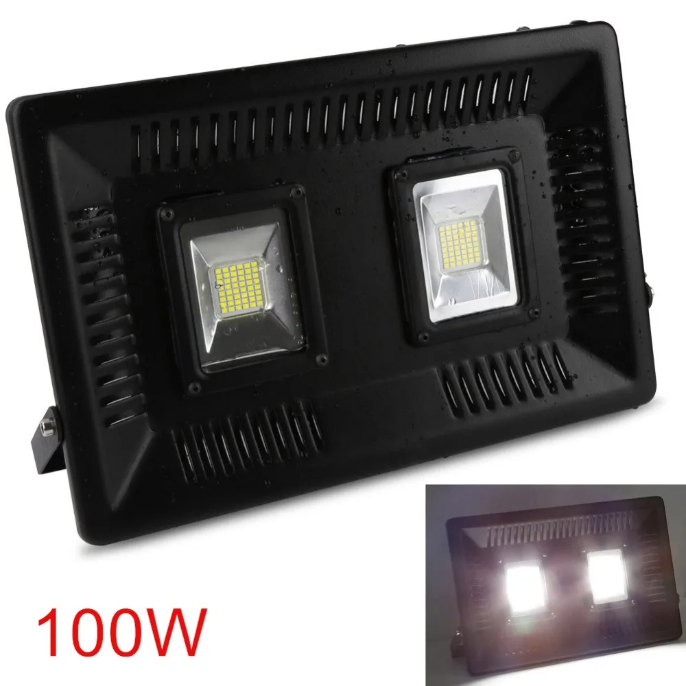 

10PCS 100W LED Floodlight AC220V 230V 240V LED Flood Light Reflector LED Spotlight Outdoor Lighting Waterproof IP65