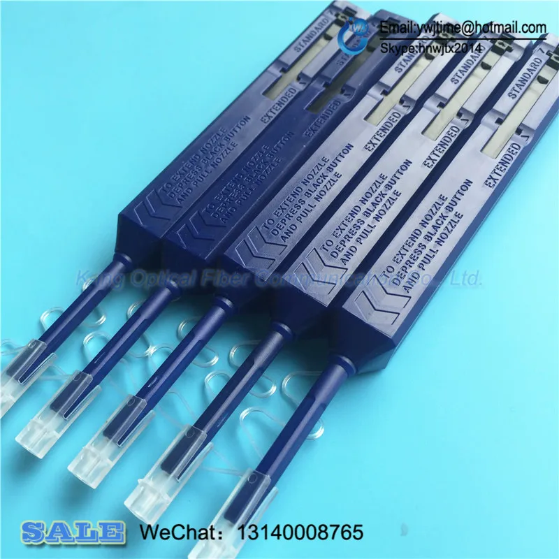 Optical Fiber Communication tools one Click 1.25mm LC Connector Optic Cleaner and MU Cleaning Pen |