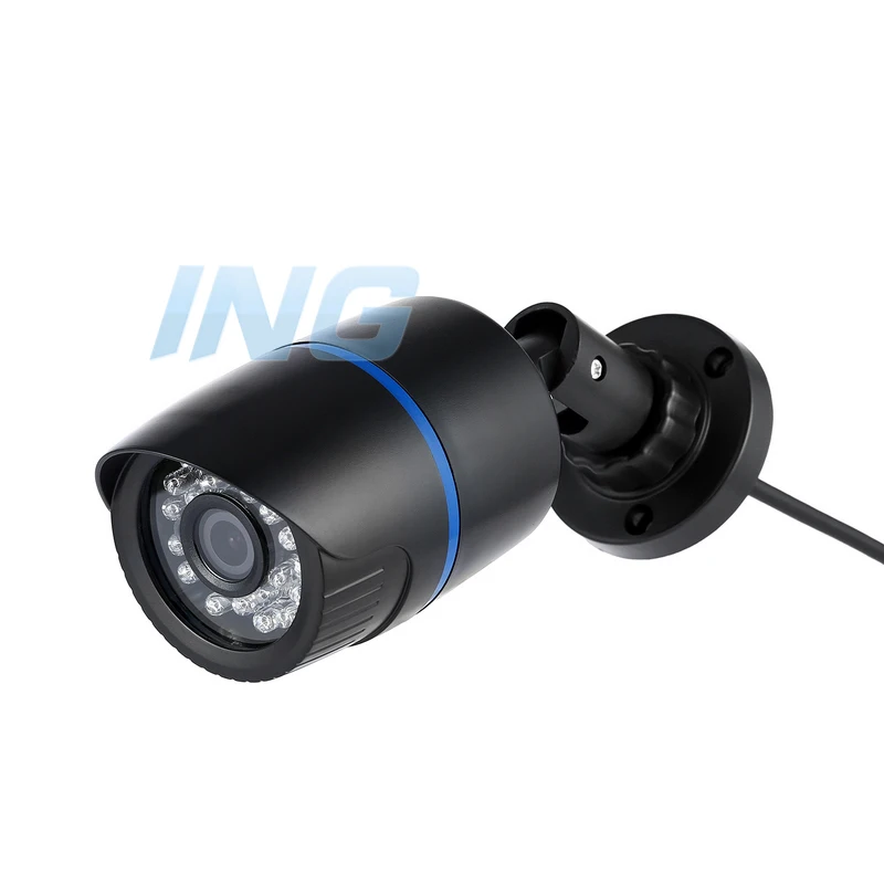 H.265 POE Водонепроницаемая 1920x1080 P 2.0MP цилиндрическая ip-камера 24LED наружная камера безопасности ONVIF ночное видение P2P IP CCTV Cam система