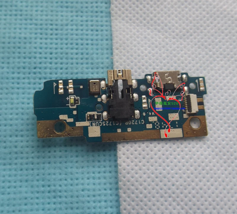 Новая Оригинальная зарядная плата с USB разъемом и микрофоном для сотового