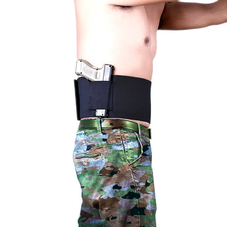 Охотничий Тактический пояс для живота кобура скрытый чехол переноски пистолета