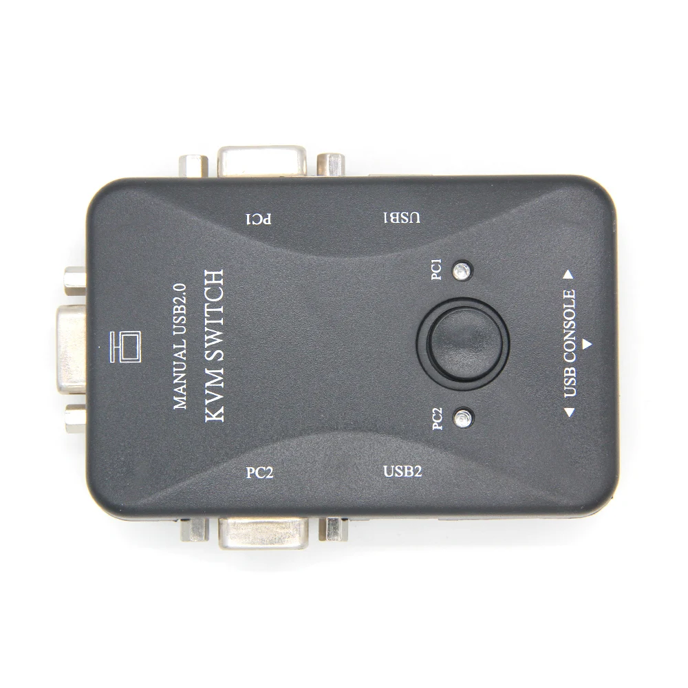USB KVM переключатель с 2 портами VGA SVGA Box 0 Мышь Клавиатура 1920*1440