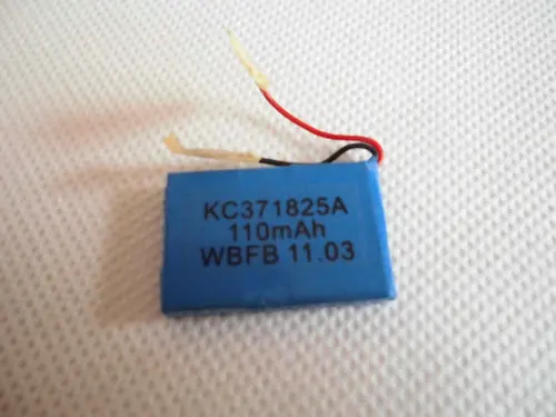 Оптовая продажа 3.7V110mah алюминиевый литий-ионный аккумулятор 371825 MP3 MP4 MP5 маленькая