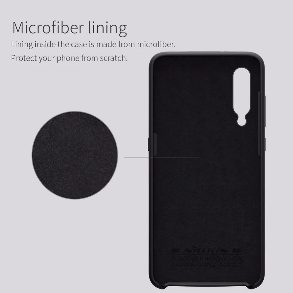 NILLKIN Flex Pure Liquid Silicone Case For Xiaomi mi9 /mi9 Explore Transparent Version Anti-fingerprint soft Back cover |