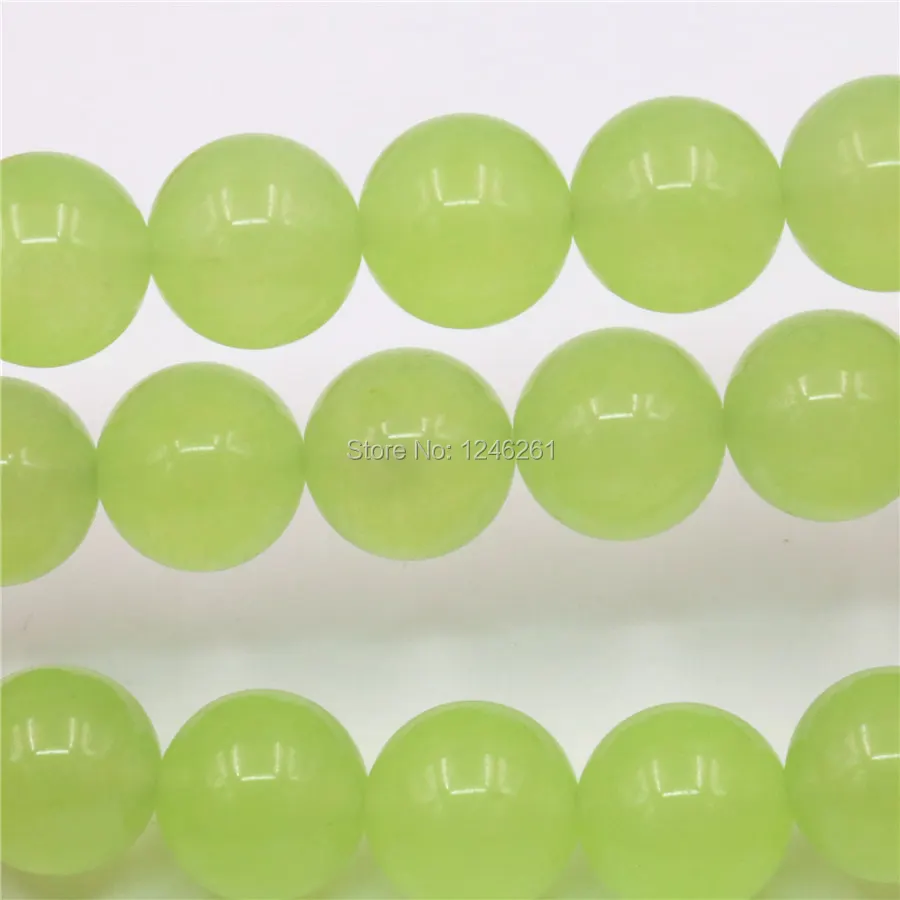 Accessories Lemon Chalcedony Crafts Stone Girls Gifts DIY Loose Round Beads Balls 4mm 6mm 8mm 10mm 12mm Hand Made Jewelry Making | Украшения