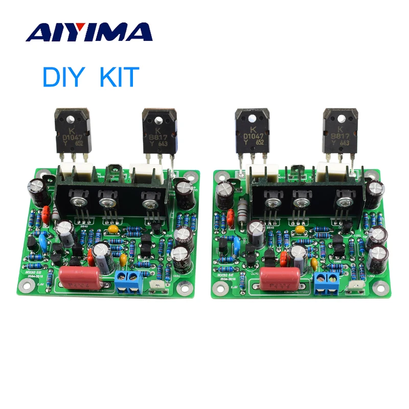 Двухканальная Плата усилителя мощности звука AIYIMA MX50 SE 100 Вт 2 шт. - купить по