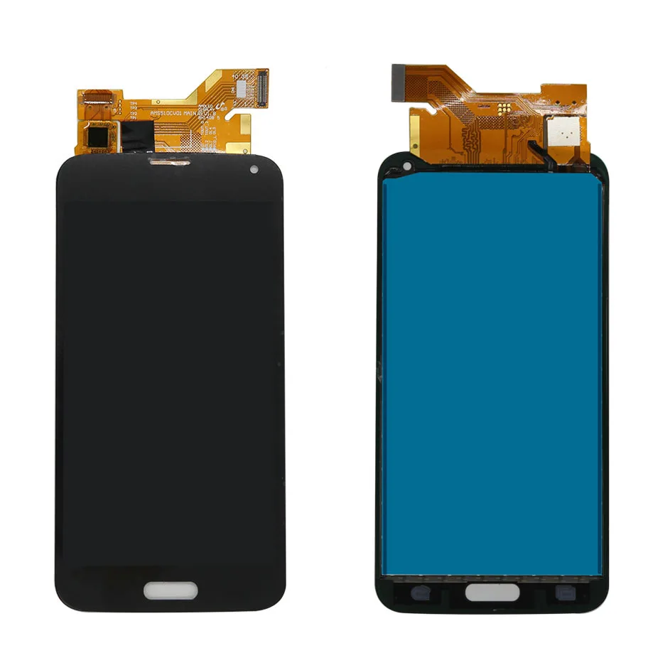 ЖК экран MZOO для Samsung S5 I9600 SM G900 G900A G900F G900P G900T дисплей Панель Tela дигитайзер сборка