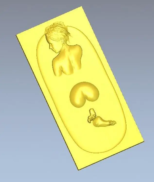3d фотообои для ЧПУ в формате STL file winbath|3d model relief|3d relief modelfor cnc |