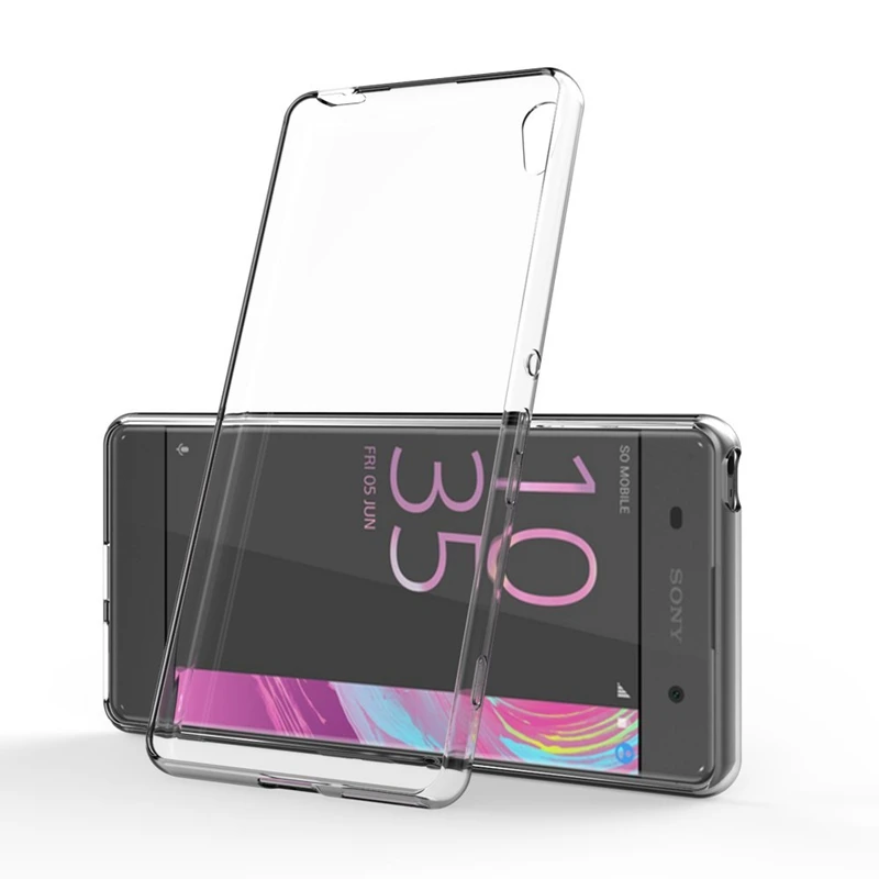 Ultra Thin Transparent Clear Soft TPU Silicone Crystal Phone Case Cover For Sony Xperia X Performance Compact XA XZ Bags |