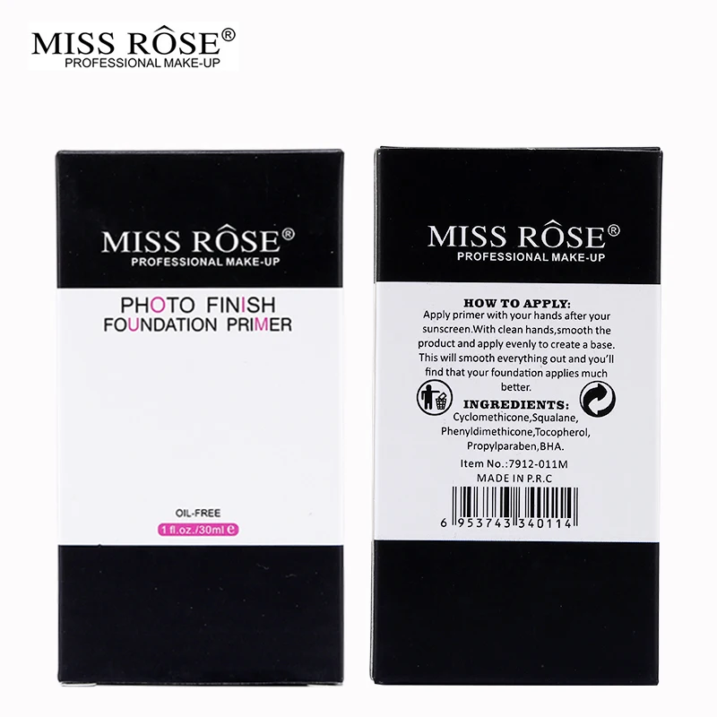 Miss Rose брендовый Жидкий Макияж лосьон-основа под макияж базовый гель для