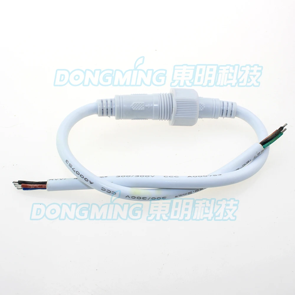 10 пар 4 контактный белый RGB водонепроницаемый кабель длиной 40 см|led cable wire|led cableled rgb