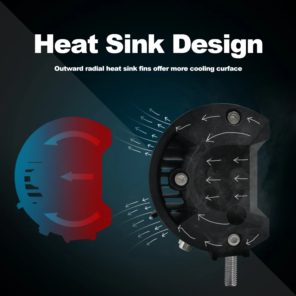 

Aslent 4 inch 60W Led Work Light Car Driving Lamp Offroad Light Bar Combo For 4x4 Trucks Boat Off-road Vehicles led light bar