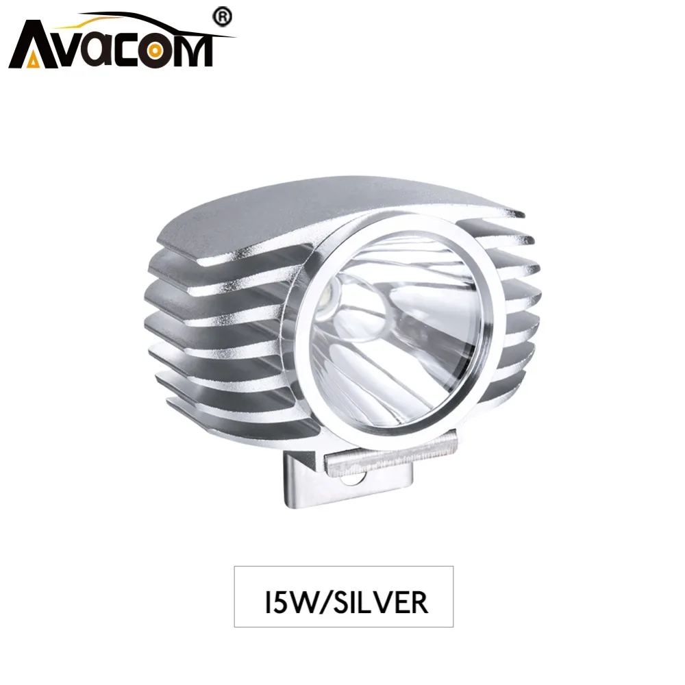 Avacom мото скутер мотоцикл СИД DRL противотуманный светильник 2250Lm 15 Вт 6500 К Белый