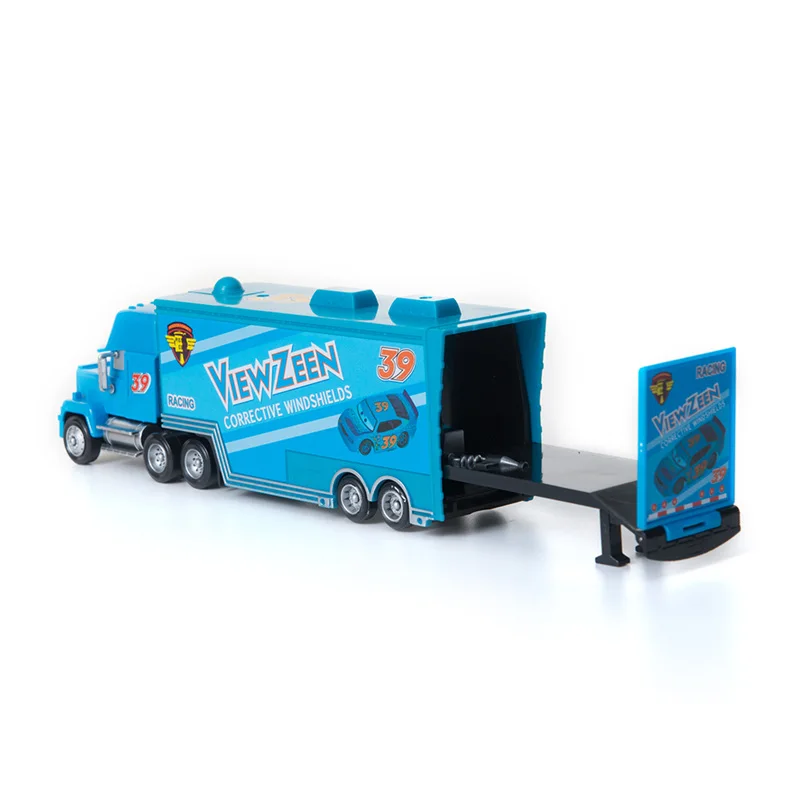 Disney Pixar Cars 2 3 игрушки № 35 грузовик молния McQueen Джексон шторм Рамирез Мак дядюшка 1:55 литой модельный автомобиль игрушка детский подарок