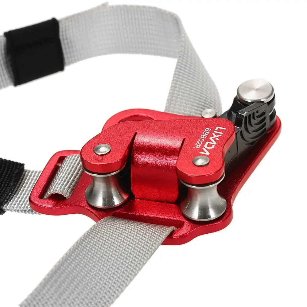

Lixada Foot Ascender Rock Climbing Riser Foot Rope Ascender Anti-Dropping Protector Wall Climbing Accessories Camping Equipment