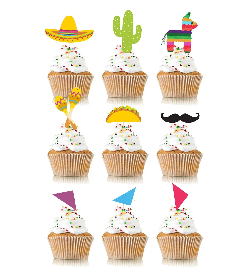 

Кактус лама-альпака для торта Детские джунгли на день рождения вечерние декора свадебного торжества и дня рождения кекс украшения Для летн...