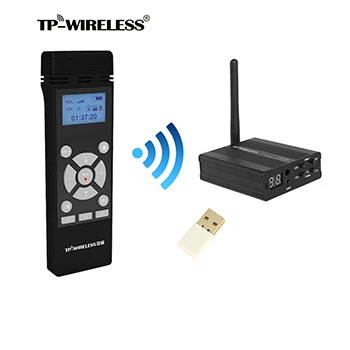 TP-WIRELESS 2.4GHz Wireless Portable Microphone and Receiver System Audio Transmission for Lecturer Conference Classroom | Электроника