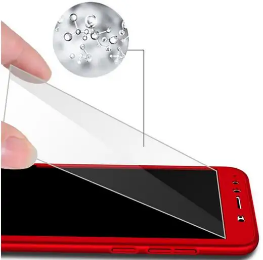 Чехлы из поликарбоната с полным покрытием на 360 градусов для Samsung Galaxy J4 J6 A6 A8 Plus 2018