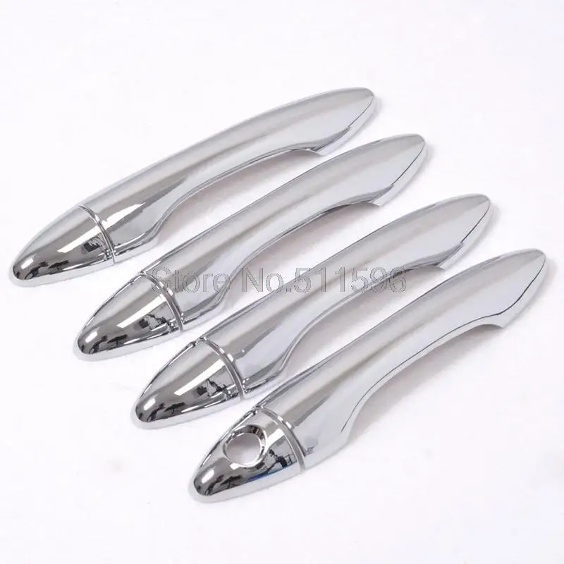 

8 шт., хромированные накладки на автомобильные ручки для Hyundai Elantra 2011 седан