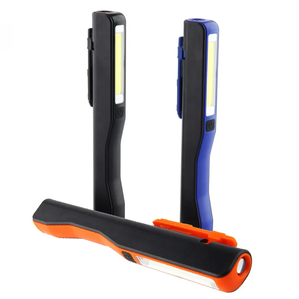 Монолитный блок светодиодов магнитный фонарь с зажимом USB для проверки работы