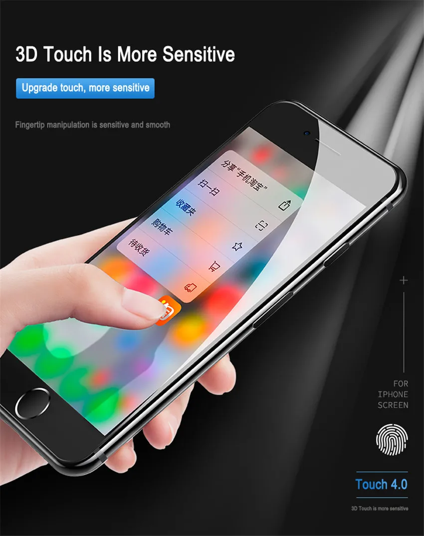 NOHON ЖК-дисплей сенсорный экран в сборе для iPhone 6 6S 7 Plus замена AAA+++ 3D дигитайзер телефон lcd s панель без битых пикселей