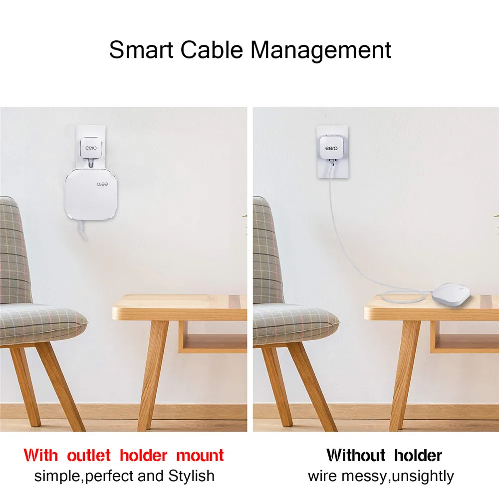 Настенный держатель для EERO Home WiFi/Pro WiFi (версия с американской вилкой) | Электроника