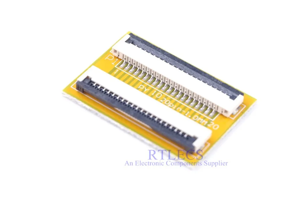 1 шт. плоский гибкий кабель с ПВХ изоляцией FFC FPC джемпер удлинитель PCB шаг 1,0 мм для детей возрастом 4, 5, 6, 8, 9, 10, 15, 16 20 24 30 32, большие размеры 34-40 Pin fpc-коннектор для подключения ЖК-дисплея к ZIF