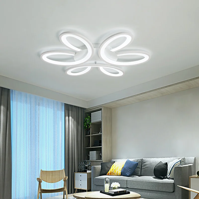 Потолочная люстра светодиодная для гостиной столовой умного дома|lustre chandelier|ceiling