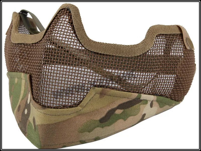 

EMERSON V2 Strike стальная полумаска тактическая маска для страйкбола BD6586