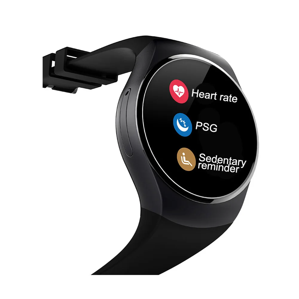 Kaimorui умные часы для мужчин SIM TF карта Bluetooth Smartwatch Шагомер монитор сердечного ритма трекер для Android IOS часы телефон