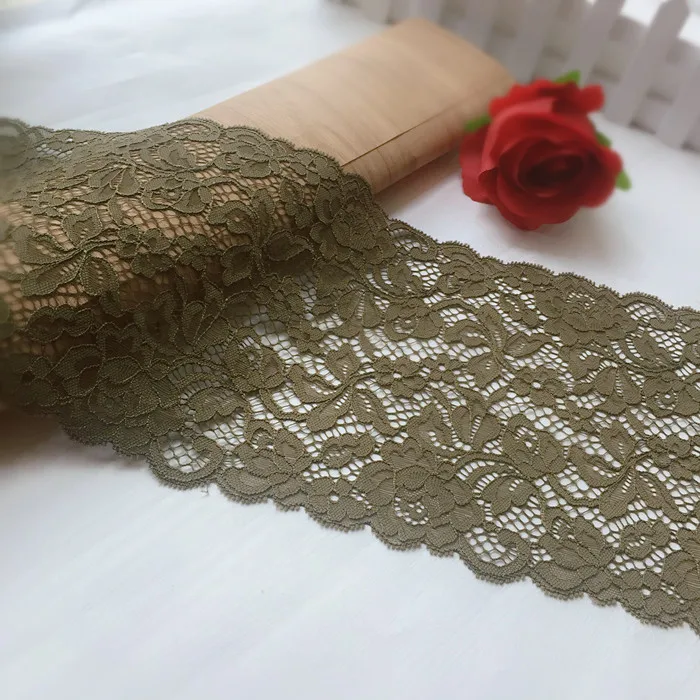 5 ярдов/партия эластичная кружевная ткань 18 см|lace trim|fabric accessorieslace fabric |