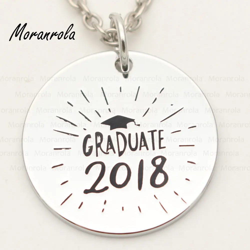 Новинка медное ожерелье брелок arried &quotgraduate 2018&quot очаровательный подарок на