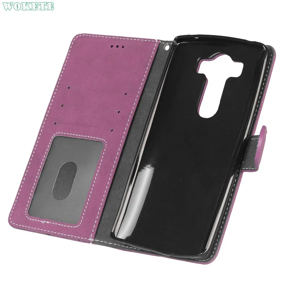 ForLG V10/G4 Pro Ретро Кошелек Флип PU Кожаный Бумажник карты слоты Case с Photo Frame Обложка