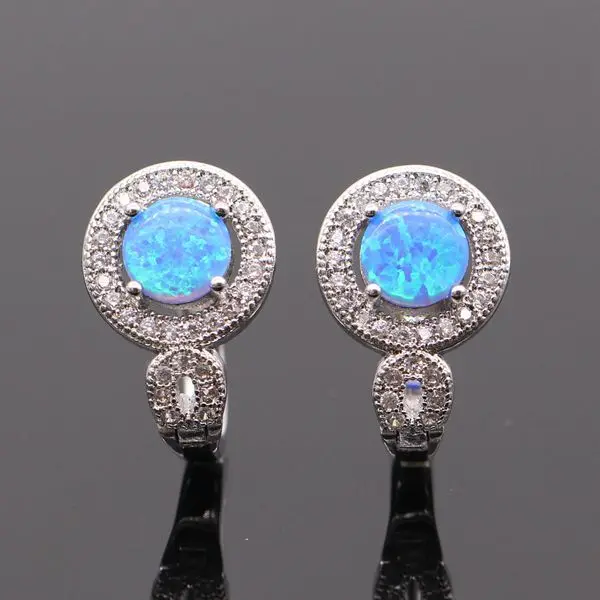 Новейшие красивые серьги с огненным опалом золотого цвета огненный опал ААА